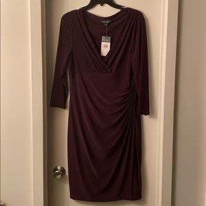 COPY - Plum/raisin colored long sleeve dress- never worn!